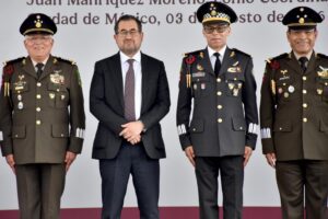Juan Manríquez asume mando de Guardia Nacional en CDMX