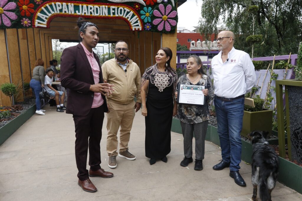 Jardín Flotante Tlallipan recibe a su visitante 500 mil