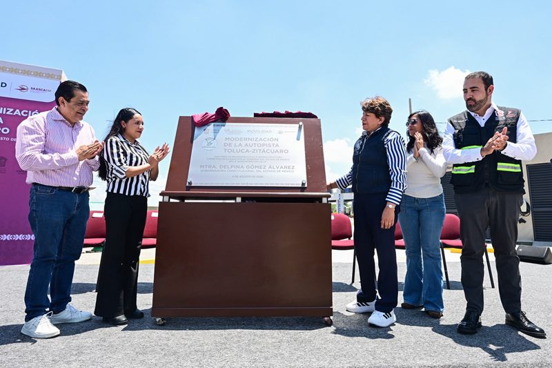 Modernización de carretera beneficia a 460 mil en EdoMéx