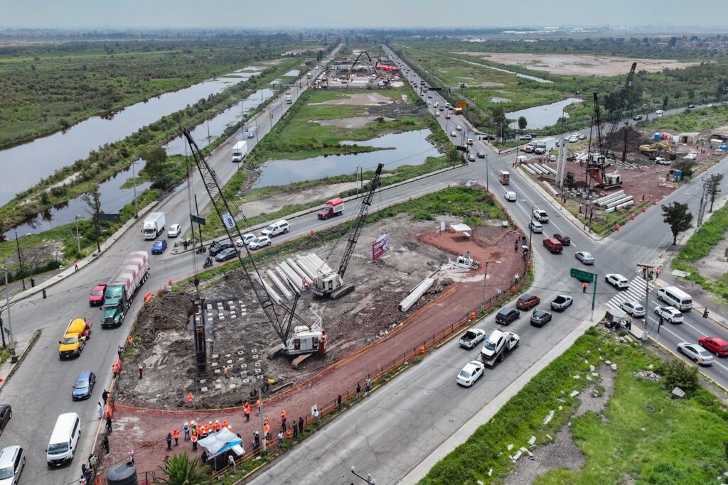 Avanza puente Peñón-Texcoco al 51.88%