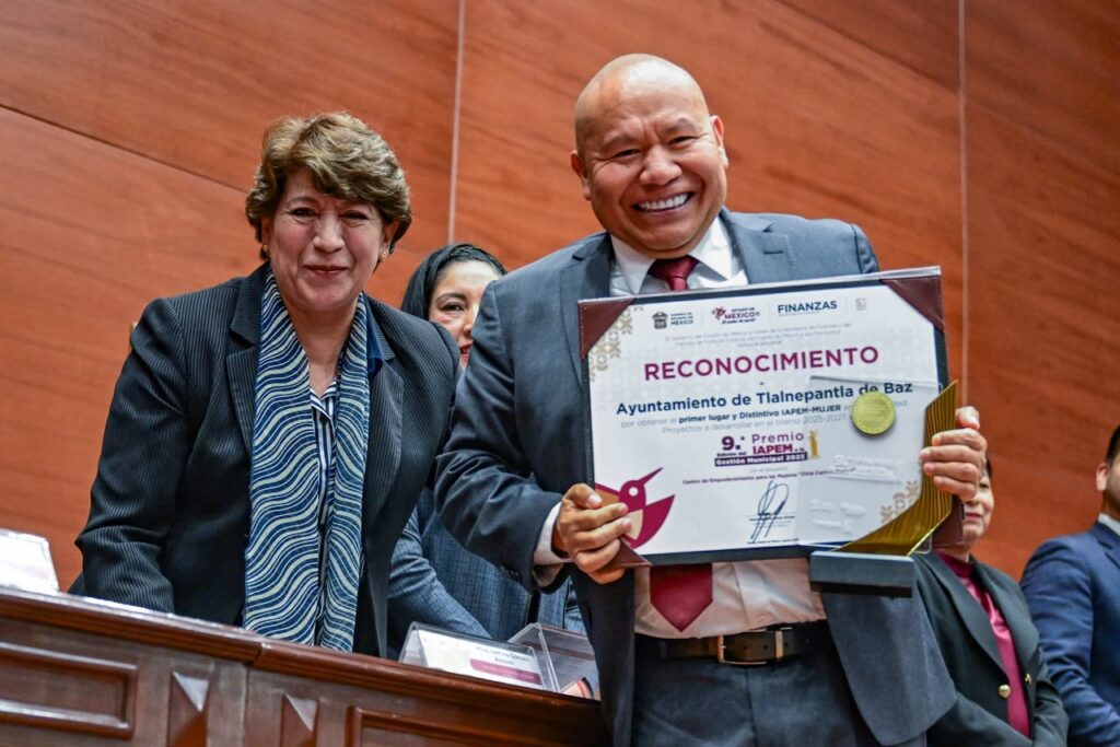 Delfina Gómez premia buenas prácticas municipales