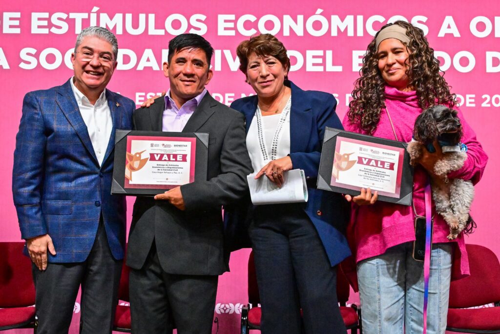Delfina Gómez fortalece a organizaciones sociales