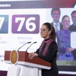 Sheinbaum destaca 103 reformas en dos años de gobierno