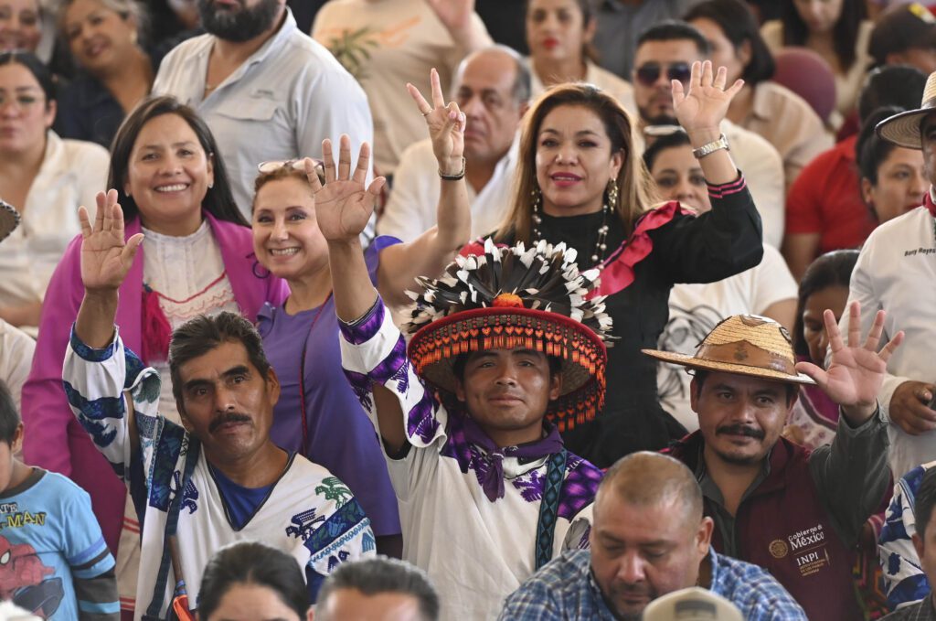 Sheinbaum destaca apoyo social y obras en Durango