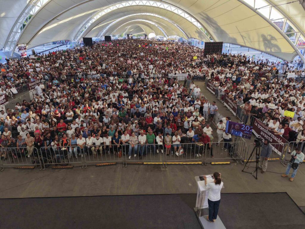 Sheinbaum destaca inversión de 9 mil mdp en Aguascalientes