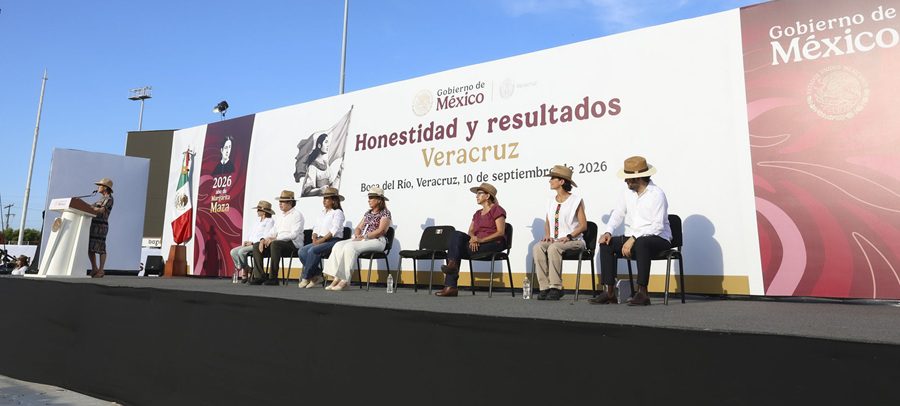 Sheinbaum: la 4T está fuerte en Veracruz