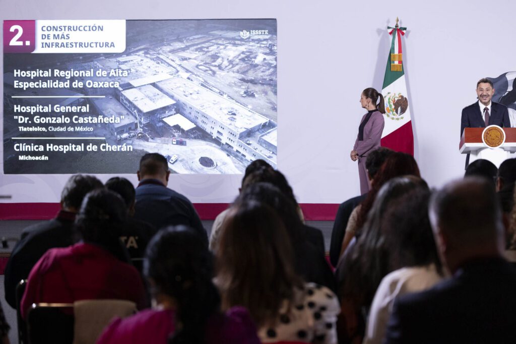 Sheinbaum destaca expansión histórica del sistema de salud