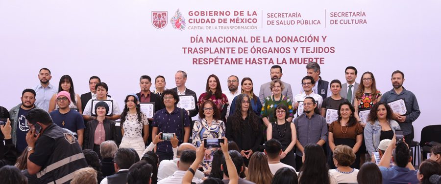 CDMX impulsa cultura de donación de órganos