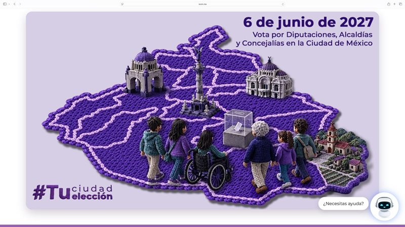 IECM habilita micrositio para elecciones de 2027