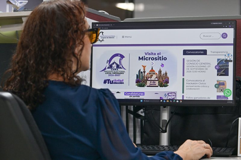 IECM habilita micrositio para elecciones de 2027