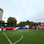Alcaldía Cuauhtémoc rehabilita cancha de futbol en Tlatelolco para beneficio de 3 mil jóvenes