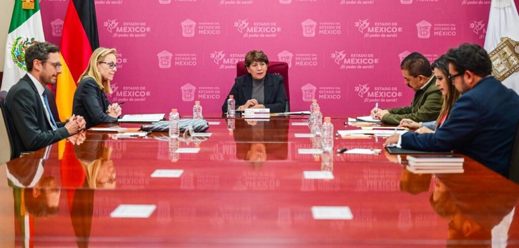 Delfina Gómez fortalece cooperación con Alemania