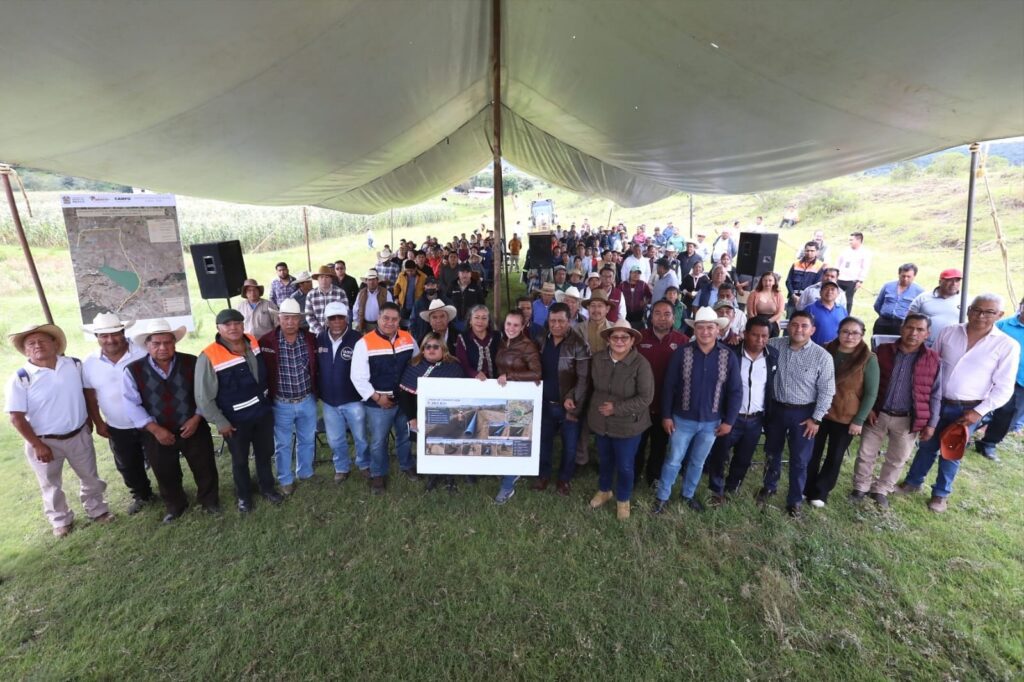 Modernizan unidad de riego en Chapa de Mota