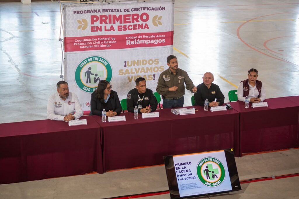 Protección Civil capacita a 587 primeros respondientes