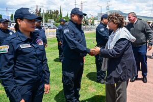 Delfina Gómez: tres años entre obras, empleo y seguridad