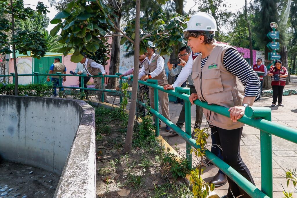 Rehabilitan el Zoológico Parque del Pueblo en Neza