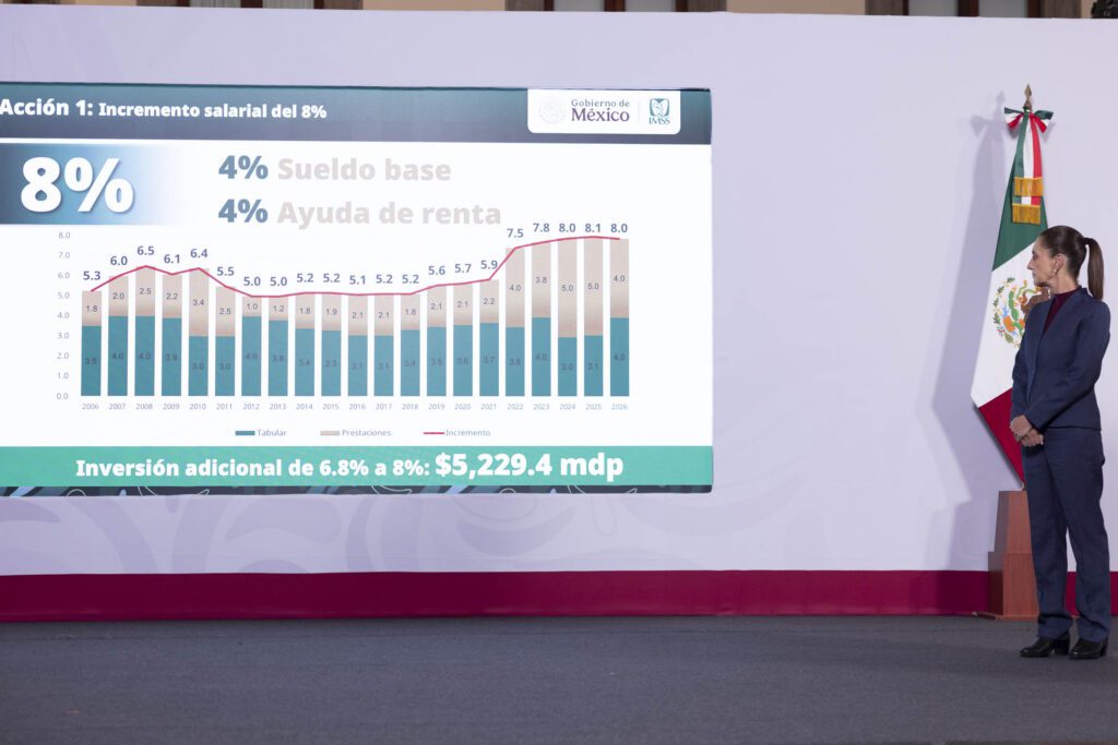 Sheinbaum anuncia plan de 120 días para fortalecer al IMSS