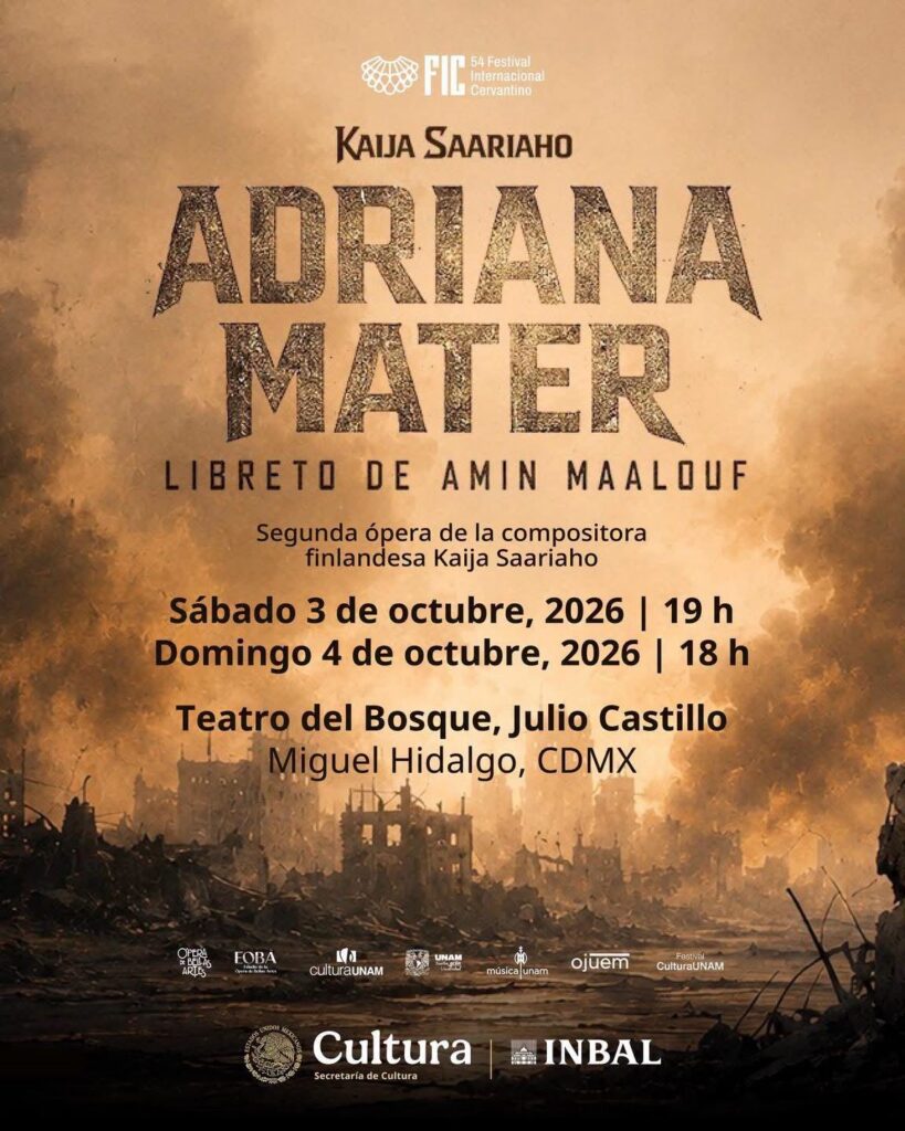 INBAL presenta cartelera escénica para octubre