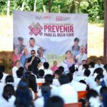 Jorge Luis Llaven Abarca lleva prevención a jóvenes de Tapachula