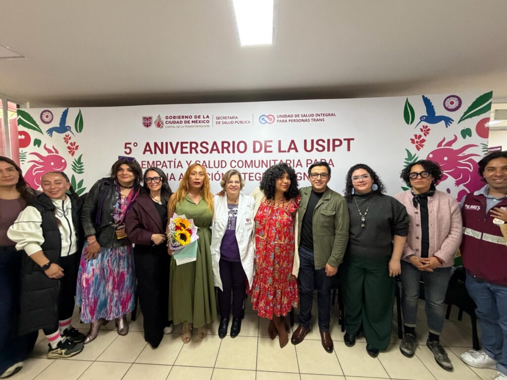 USIPT cumple cinco años de atención integral a personas trans