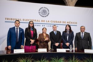 Clara Brugada llama a elevar el debate electoral