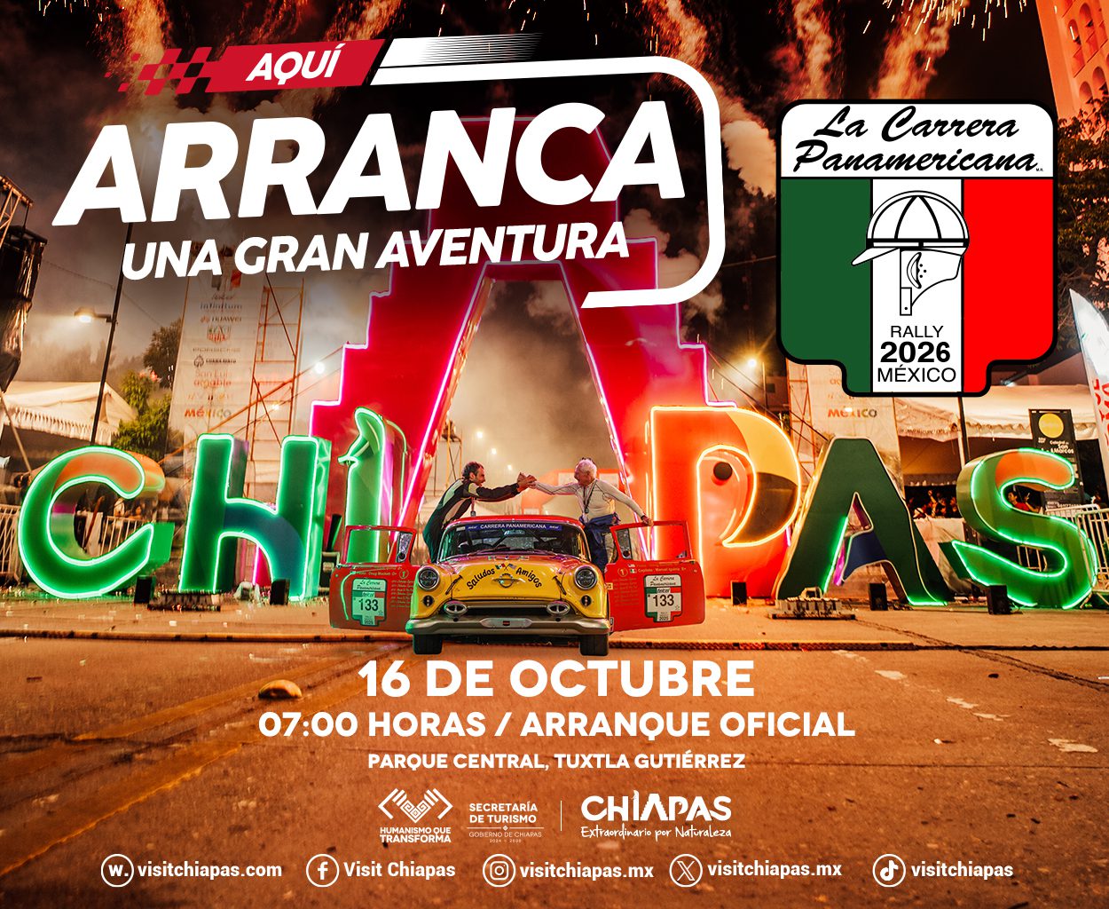 Aquí Arranca Una Gran Aventura-Chiapas
