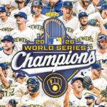 ¡Históricos! Cerveceros de Milwaukee conquistan su primera Serie Mundial