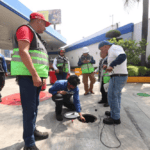 Fuga de combustible provoca evacuaciones en la alcaldía Tlalpan