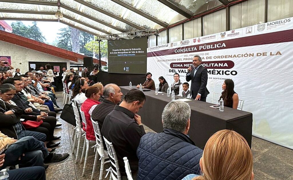 Edoméx abre consulta para actualizar plan metropolitano