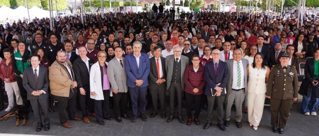 Inició campaña de vacunación en el Edoméx; aplicará 4 millones de vacunas